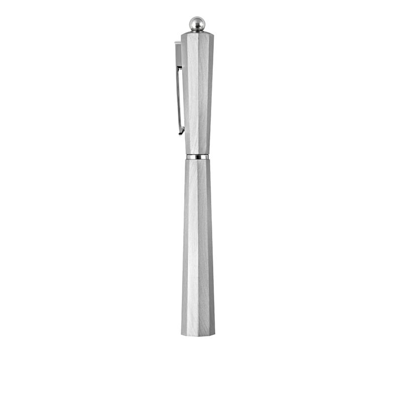 Giuliano Mazzuoli Moka Aluminum Ballpoint Pen - Sfera