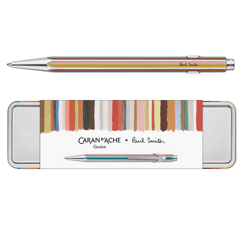 Caran d'Ache Paul Smith Ed. 5 Silver Ballpoint Pen - Sfera