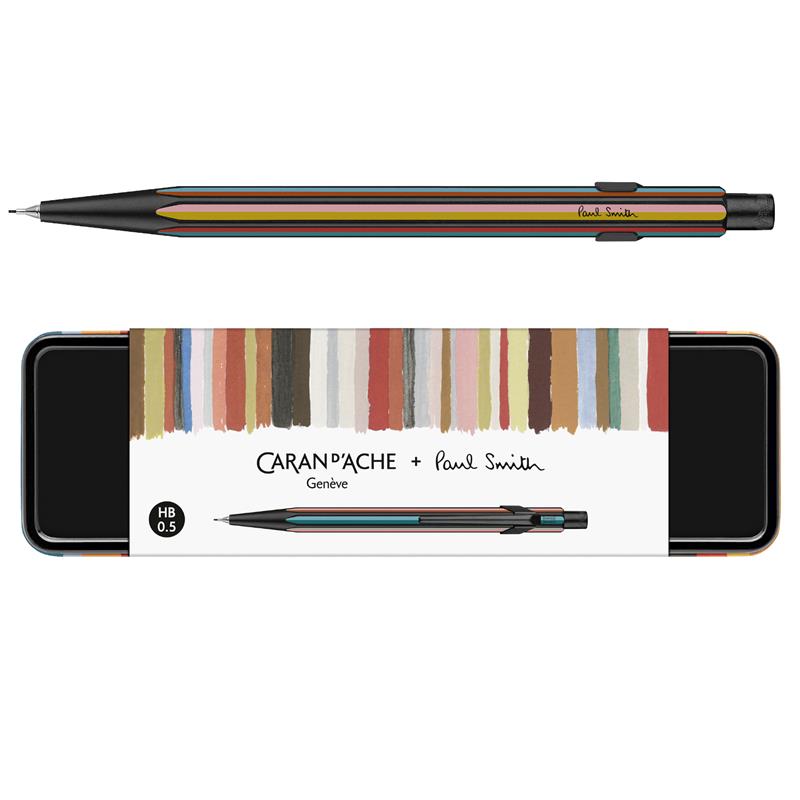Caran d'Ache Paul Smith Ed. 5 Black Mechanical Pencil 0,5 mm - Portamine