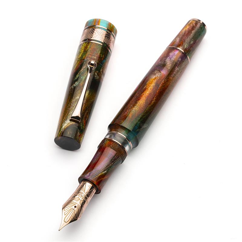 Leonardo Supernova PM5 RGT 14k #8 Gold nib Fountain Pen - Stilografica