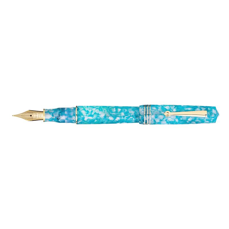 Leonardo Momento Zero GRANDE Fiordacqua GT Steel Nib - Fountain Pen - Stilografica