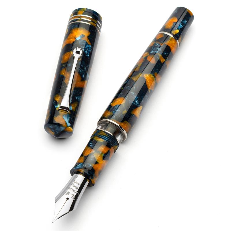 Leonardo MZG 2.0 Crepuscolo Marino ST #8 Steel nib Fountain Pen - Stilografica 