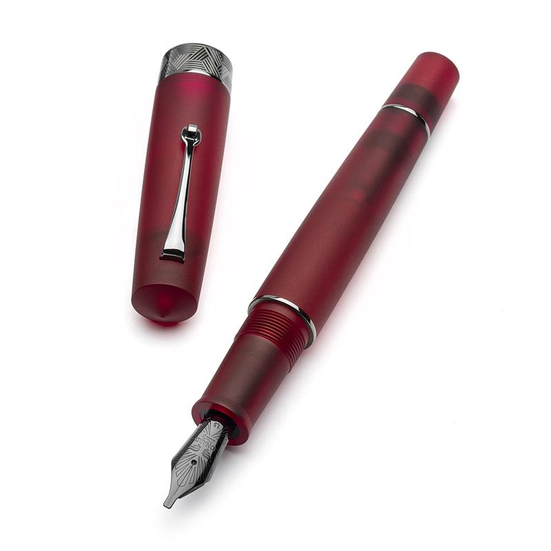 Leonardo Pura Red RT #6 Fountain pen - Stilografica