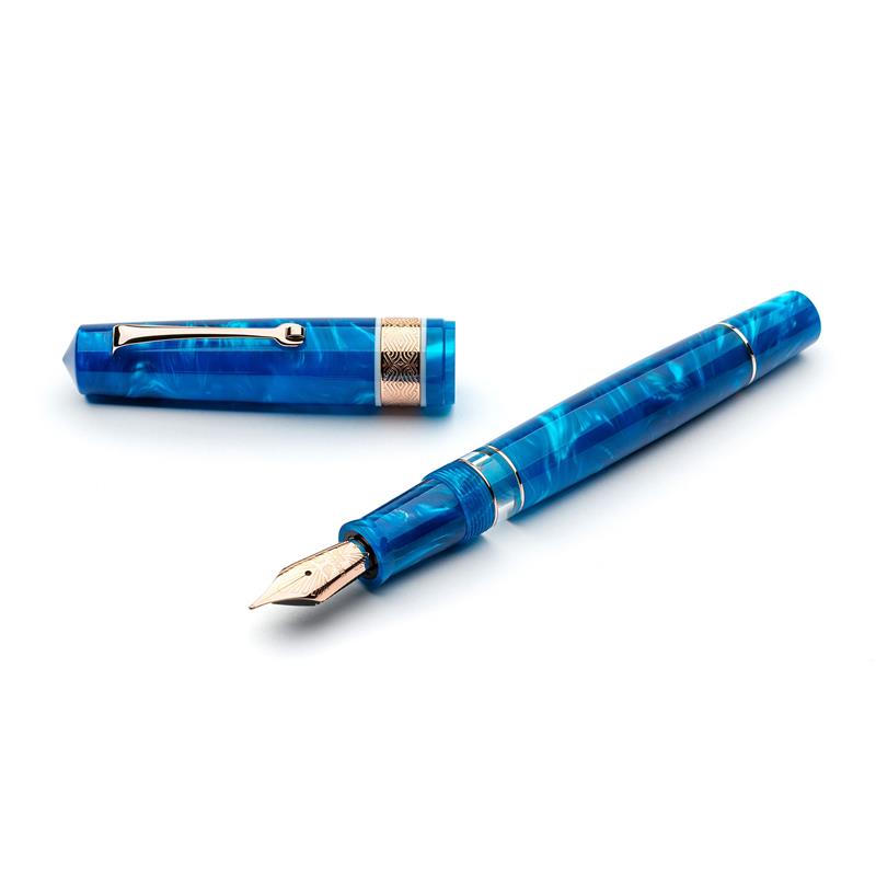 Leonardo Momento Magico Pithecusa RGT 14k Gold nib Fountain Pen - Stilografica