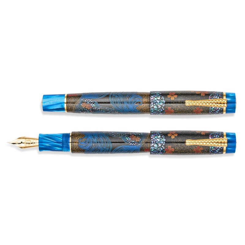 Nino Marino Signature - Parthenope Maki-e — Il canto di due mari Fountain Pen - Stilografica