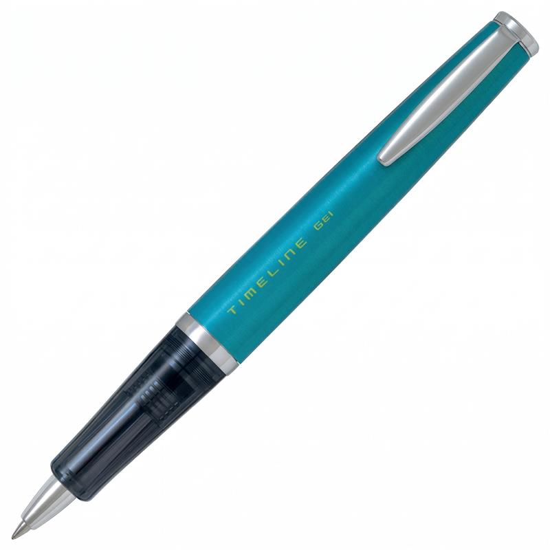 Pilot TIMELINE Gel Peacock Green Roller
