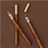 Wearingeul Modular Glass Pen penna stilografica Wood