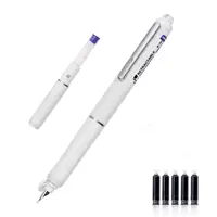 WRITECH Retractable Fountain Pen penna stilografica Bianco